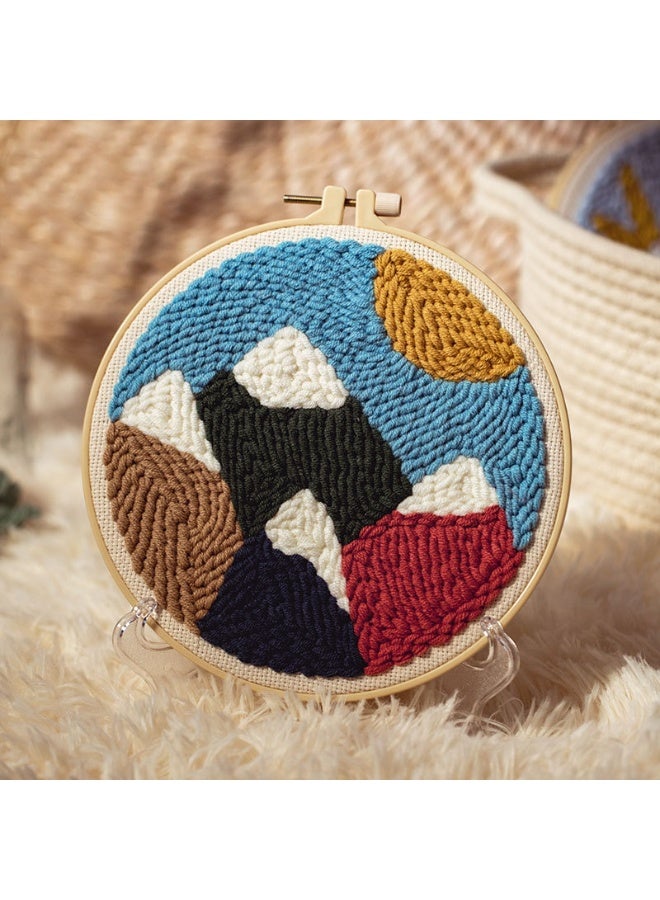 22x22x5cm Punch Needle DIY Embroidery Kit