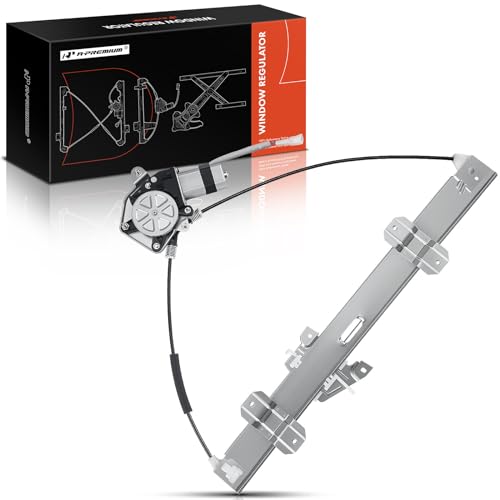 A-Premium Electric Power Window Regulator with Motor Compatible with Chevy Tracker Suzuki Vitara Grand Vitara 1999-2004 Front Right Passenger Side - Image 1