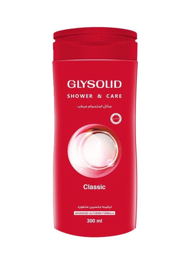 GLYSOLID Shower & Care Classic 300ml + Body lotion classic Red 500ml - Image 2