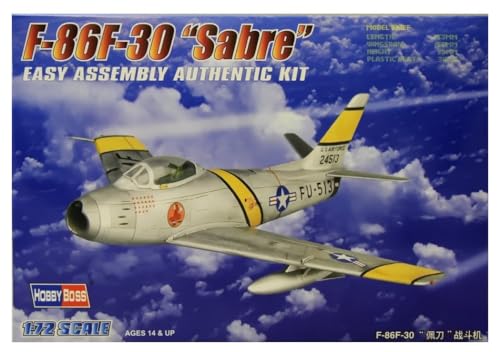Hobby Boss F86F30 Sabre Airplane Model Building Kit - Image 1