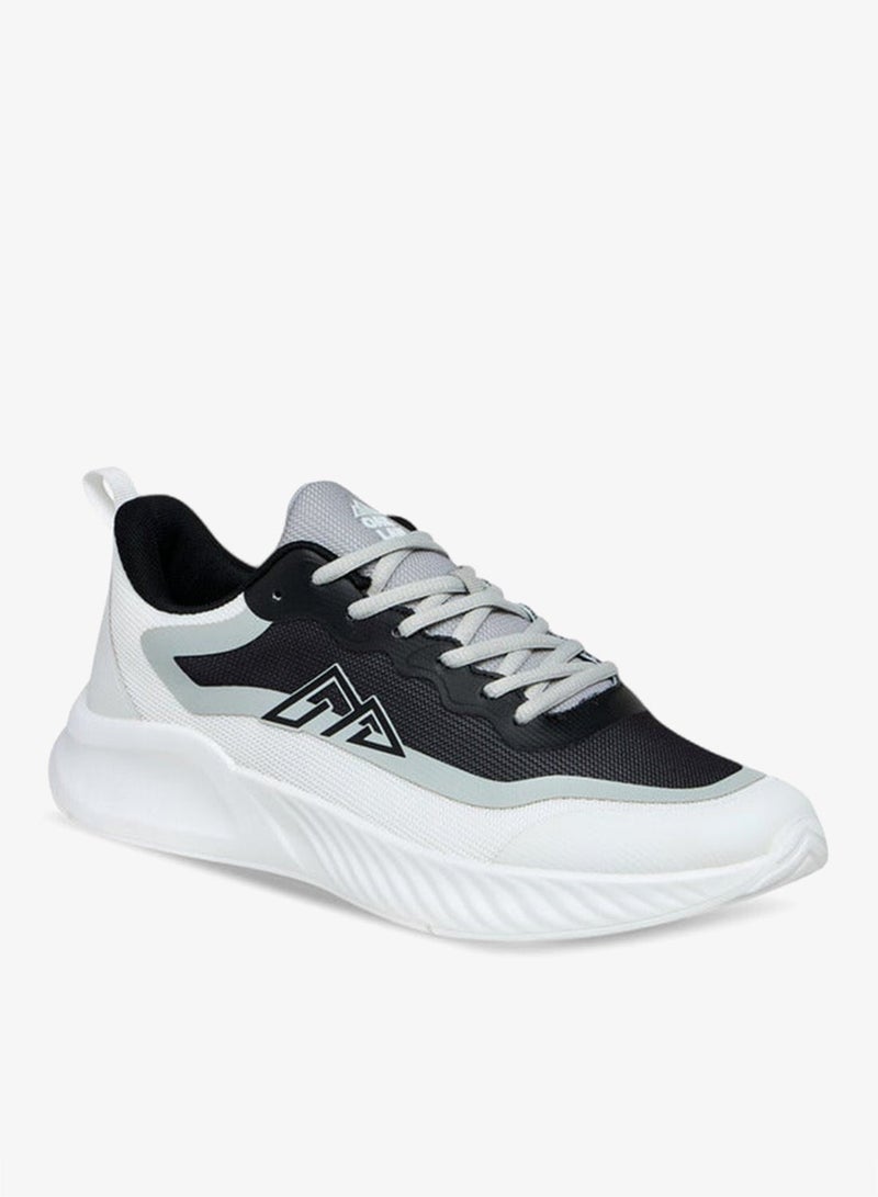 Oaklan by Shoexpress Panelled Lace-Up Sports Shoes - Image 2