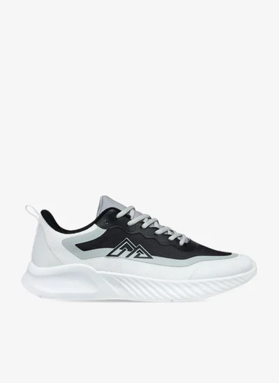 Oaklan by Shoexpress Panelled Lace-Up Sports Shoes With Pull Tab