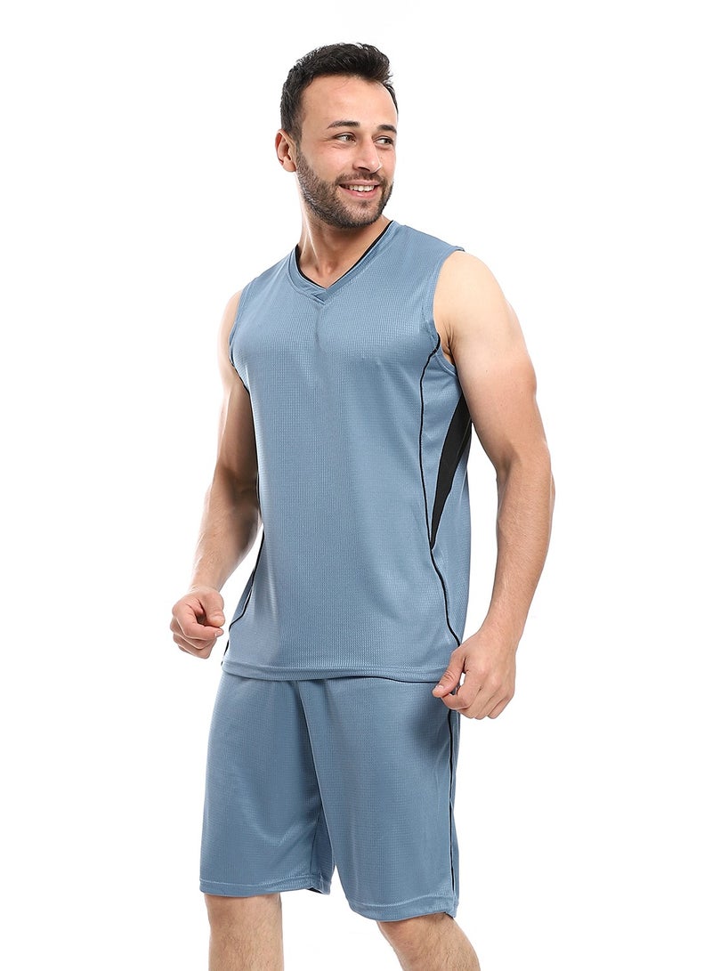 Caesar Sport T-Shirt With Short Set  - Image 2