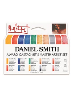 Daniel Smith DANIEL SMITH 285610016 Alvaro Castagnet Master Artist Watercolor Set (10 Pack), 5ml 