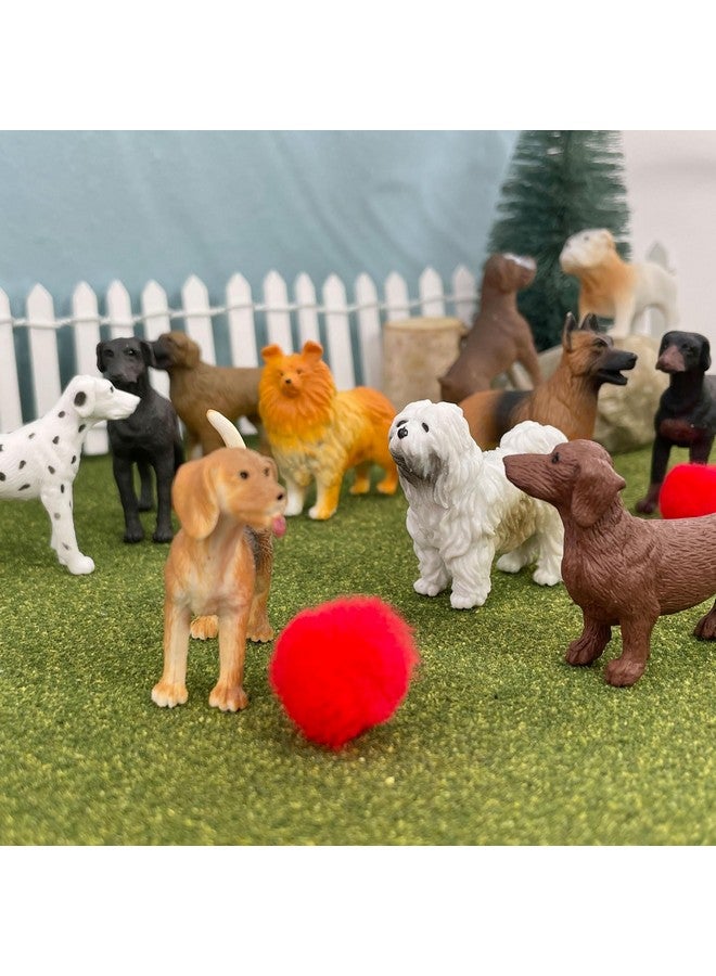 Safari Ltd. Safari Ltd. Dogs Toob - Mini Figurines: Dachshund, Dalmatian, Retriever, Sheepdog, Collie, Shepherd, Beagle, Boxer, Great Dane, Doberman, Bulldog - Educational Toys for Boys, Girls & Kids Ages 3+  - Image 2