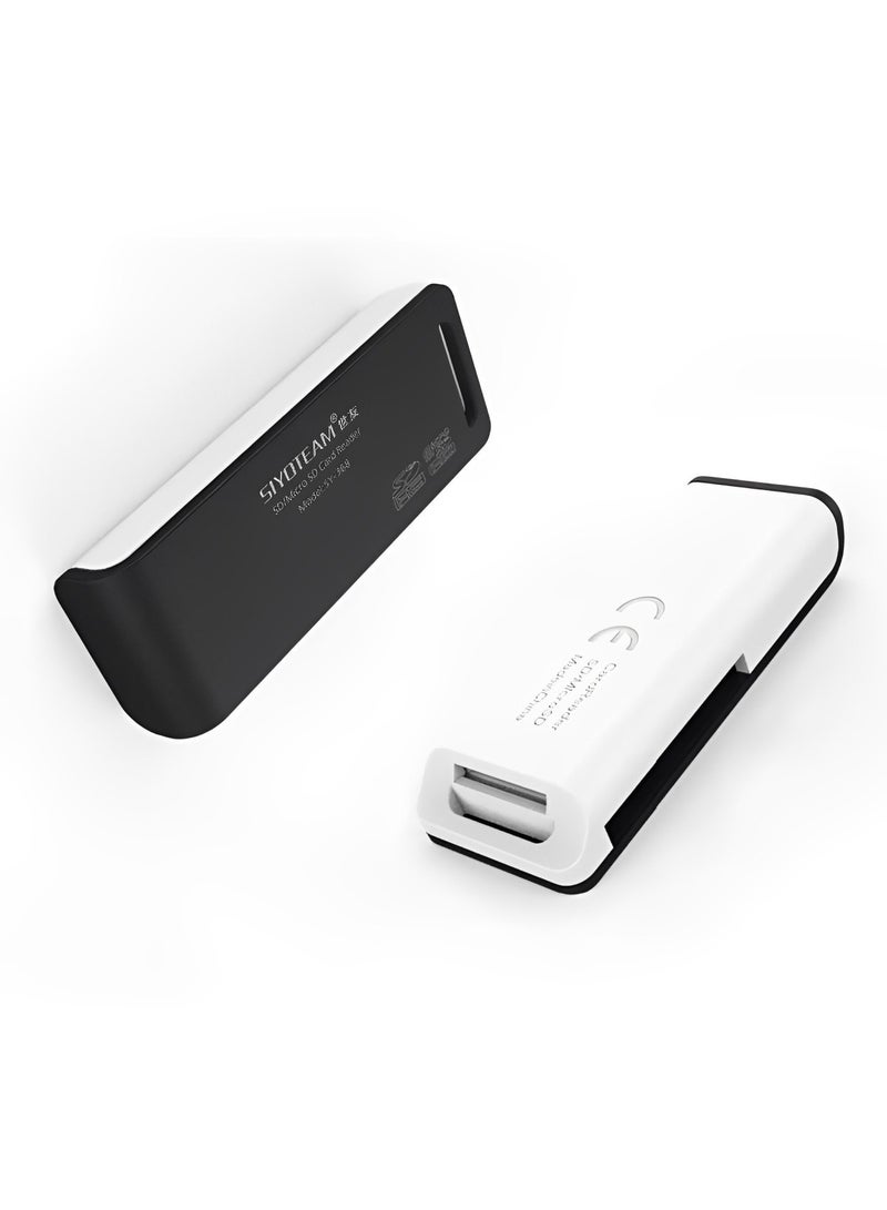 Hi-speed Card Reader Allows data transfer to / from your PC and TF memory card with blazing speed ( Transfer Speed up to 480Mbps/s ) - Image 1