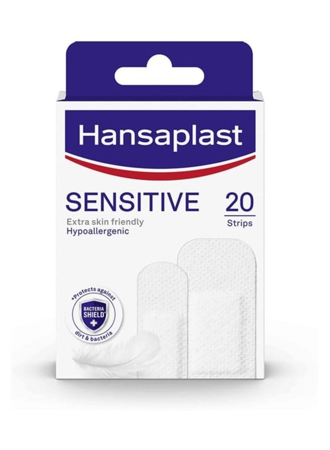 هانزابلاست لاصقات طبية  حساسة – 20 شريط - Image 1