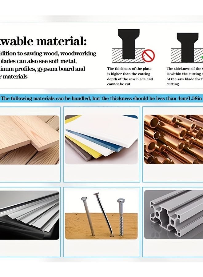 M10 Oscillating Tool Adapter Set Multi Functional Kit For Woodworking And Polishing - Image 5