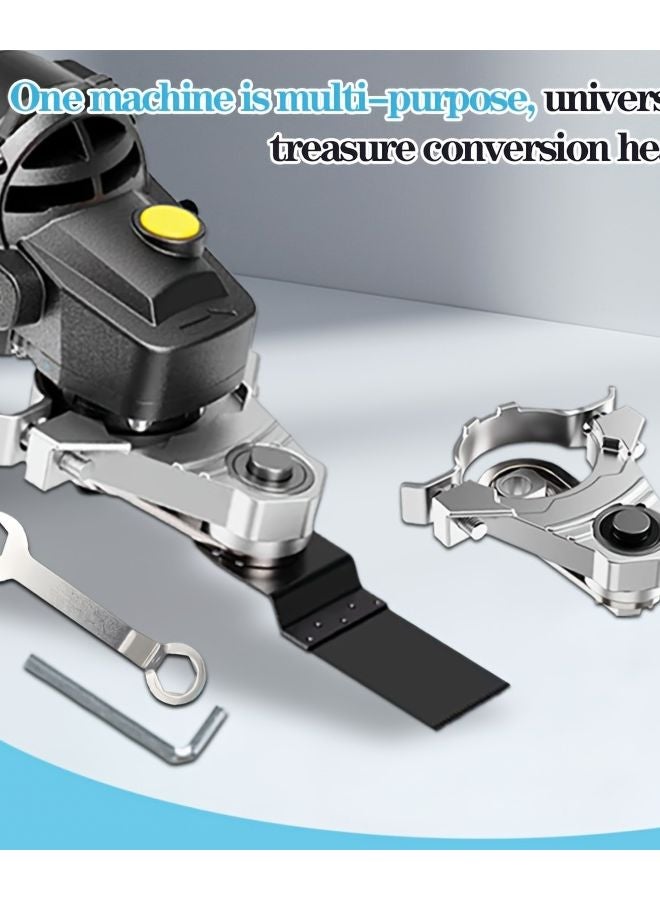 M10 Oscillating Tool Adapter Set Multi Functional Kit For Woodworking And Polishing - Image 3