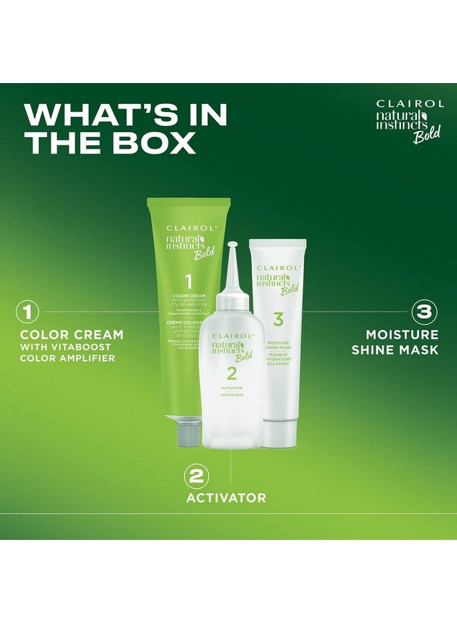 Clairol Natural Instincts Bold Permanent Hair Dye, C64 Copper Sunset Hair Color, Pack of 1 - Image 3