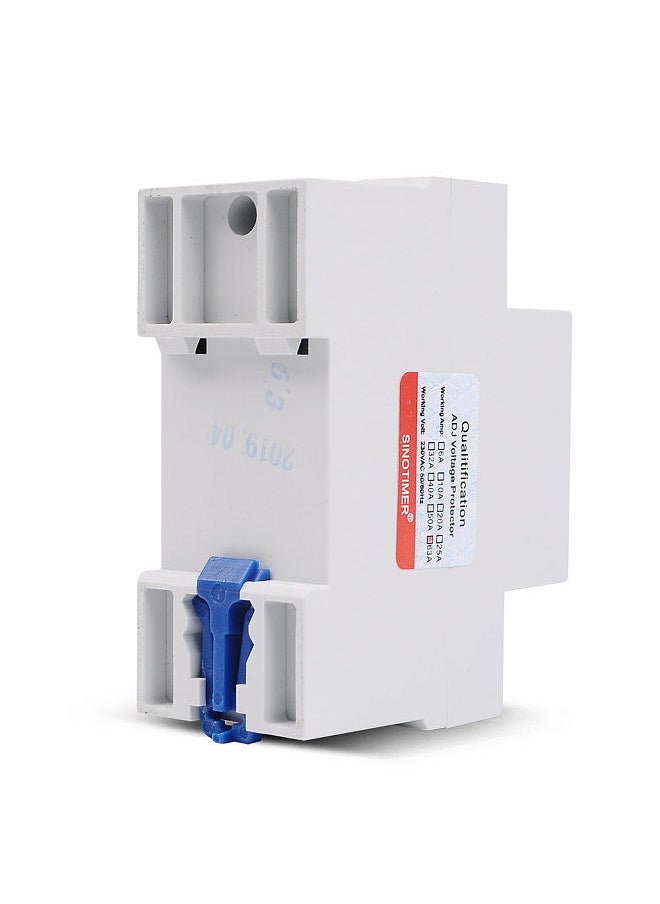 Generic - Multifunctional Adjustable Voltage Limit Current Protector Self-resetting Switch Dual Display Protector Over-voltage Under-voltage Protecting Device - Image 1