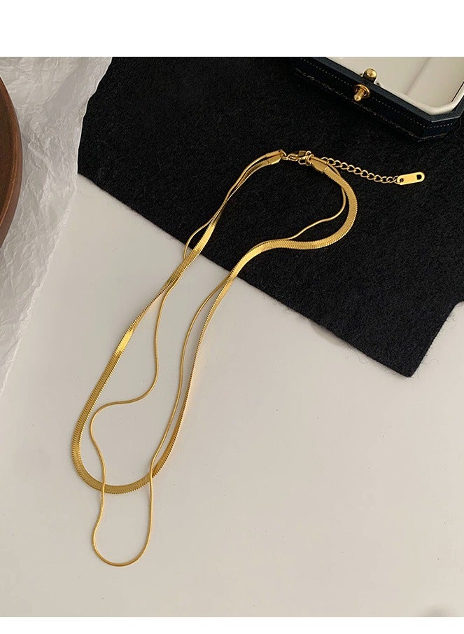 European and American Style Fashion Herringbone Chain - Image 3