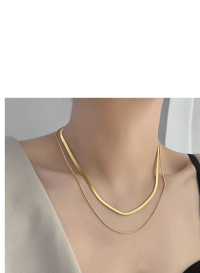 European and American Style Fashion Herringbone Chain - Image 1