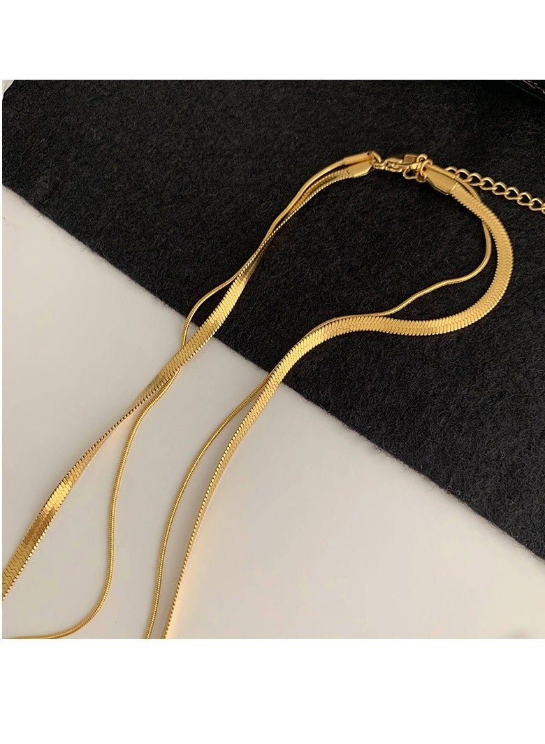 European and American Style Fashion Herringbone Chain - Image 2