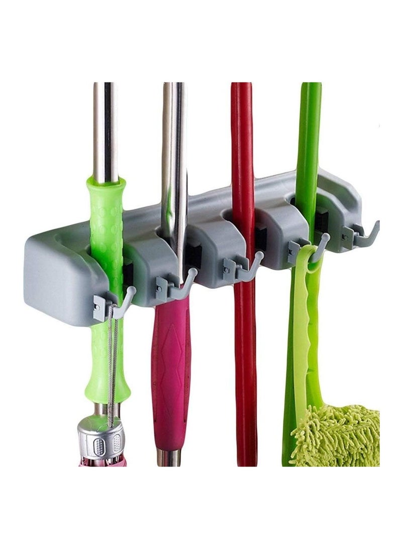 بلومنغ تايم 4 فتحات ممسحة مثبتة على الحائط وحامل مكنسة متوسط - Image 1