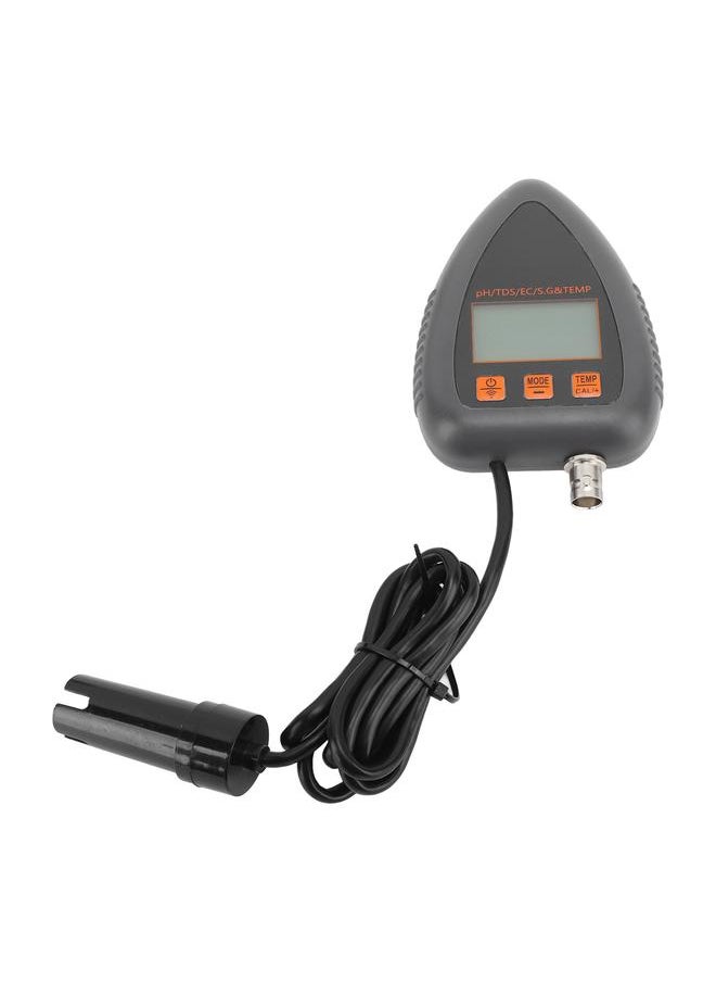 Thoraya Water Quality Tester Accurate Digital Water Tester PH EC TDS SG TEMP 5 in 1 Water Test Meter for Hydroponics Aquariums US Plug 110V  - Image 1