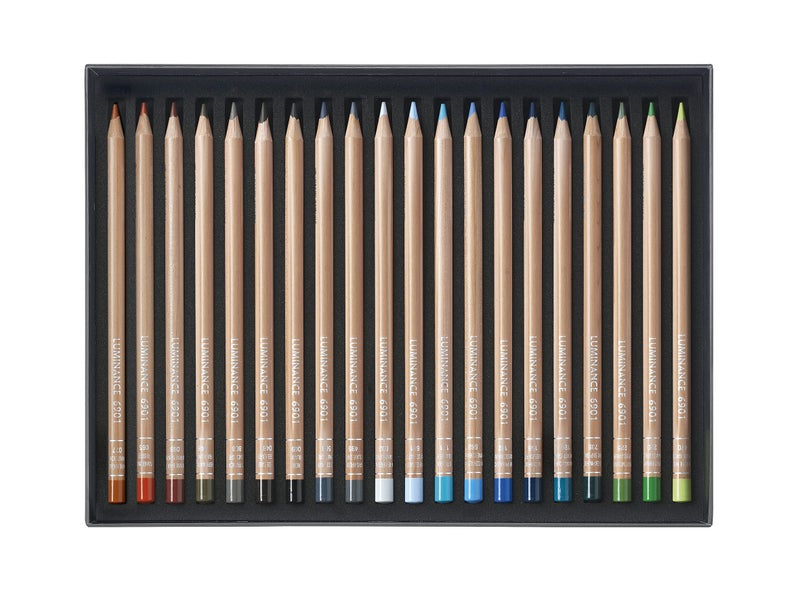 Caran D'ache Luminance Colored Pencil Set of 40 (6901.740) - Image 4