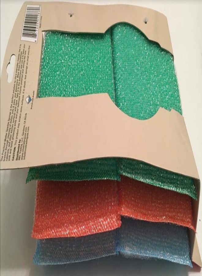Core Kitchen Practical Matter Sparkle Sponges, 6-pc Set, Multicolor - Image 2