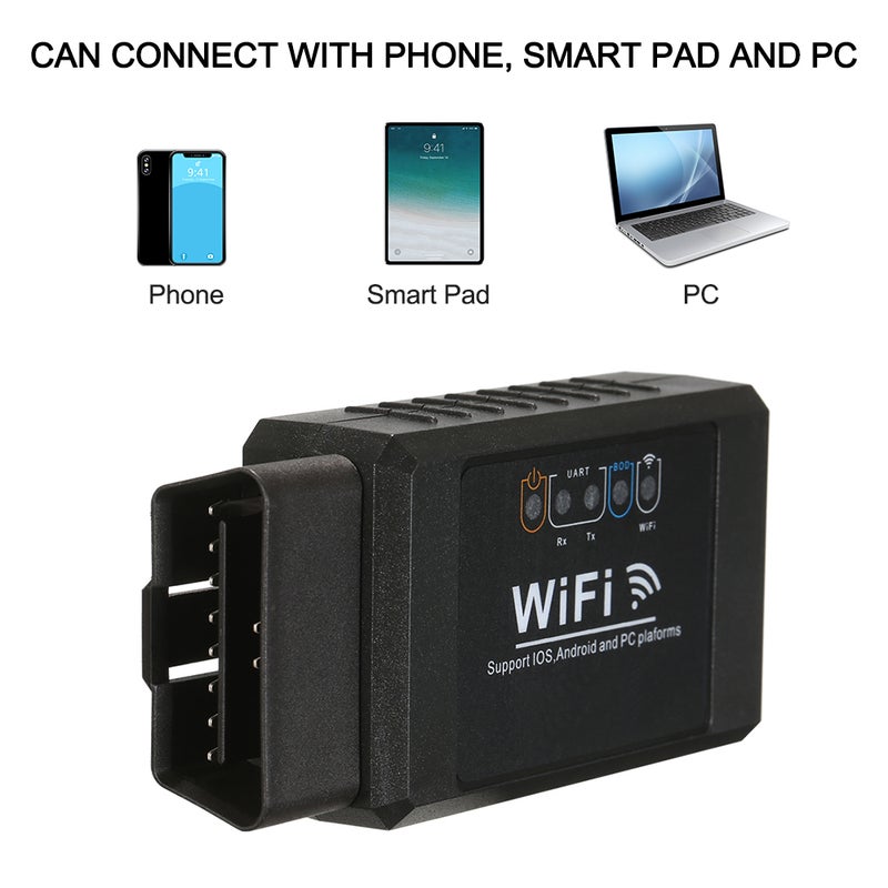 أفضل أداة مسح OBD OBDII كاشف اتصال واي فاي لأجهزة IOS و Android ونظام Windows للخدمة - Image 4