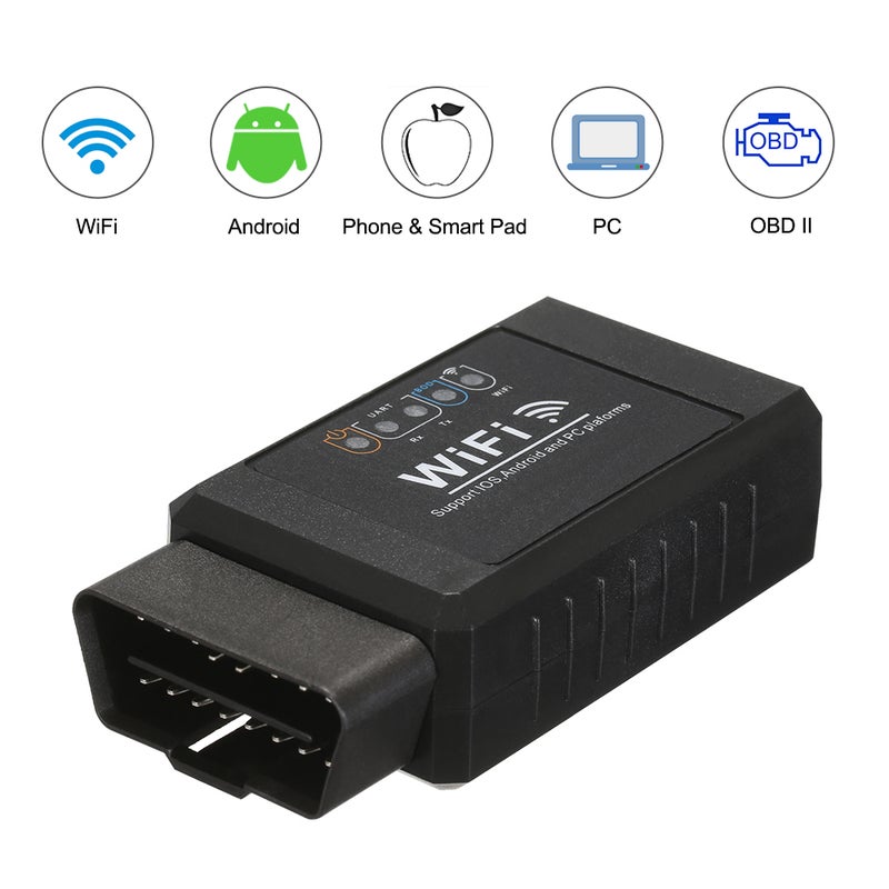 أفضل أداة مسح OBD OBDII كاشف اتصال واي فاي لأجهزة IOS و Android ونظام Windows للخدمة - Image 2