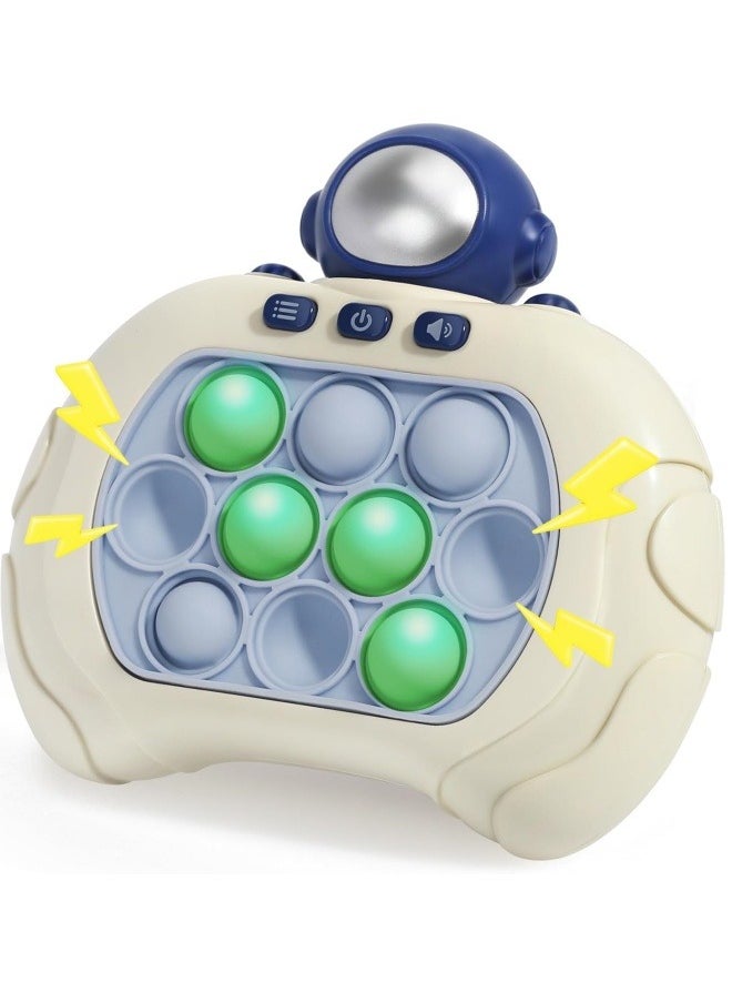 Generic - Kids Fidget Toys, Fast Push Light Up Bubble Game, Quick Push Game Toy, Kids Road Trip Essentials, Sensory Travel Toys Birthday Gifts for Boys Girls Teens Adults, Astronaut - Image 1