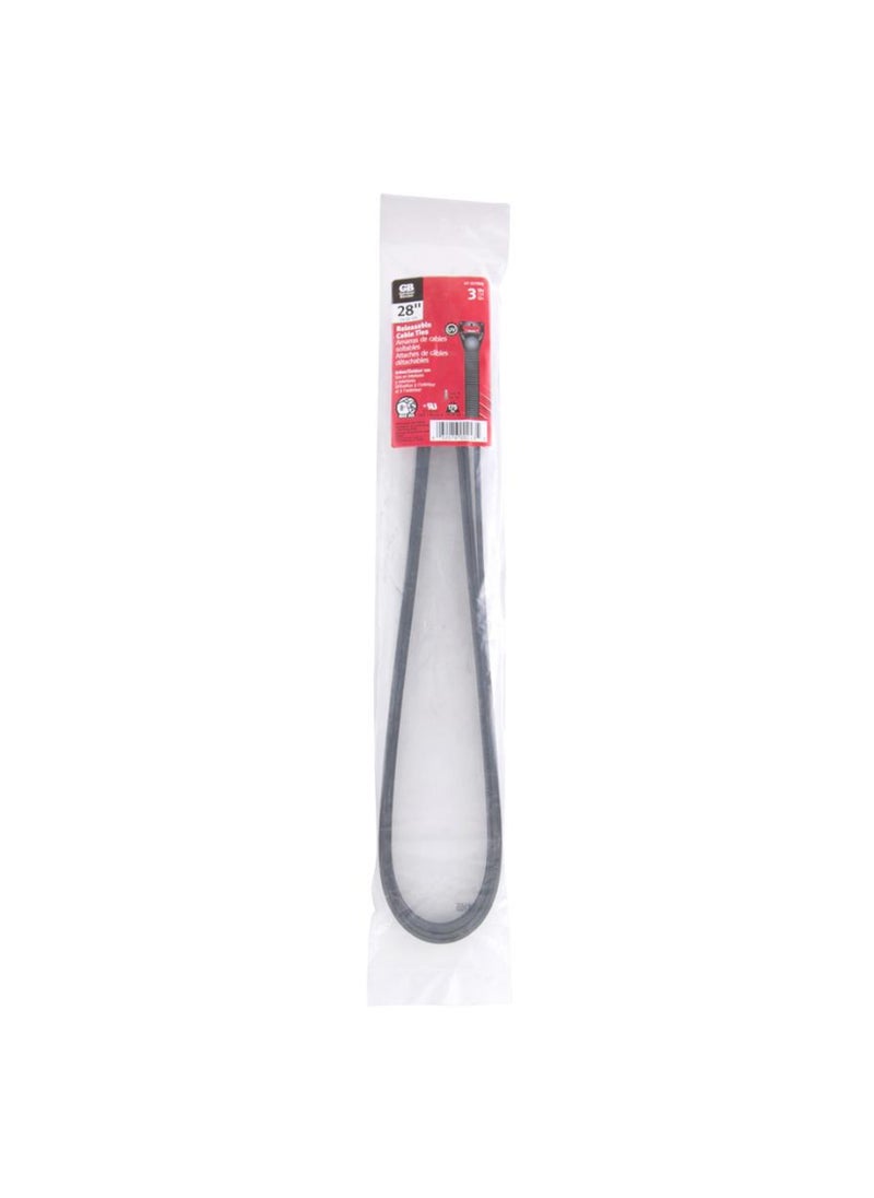 Gardner Bender GB Gardner Bender 47-127UVB Releasable Cable Ties 3 Packs 71cm 