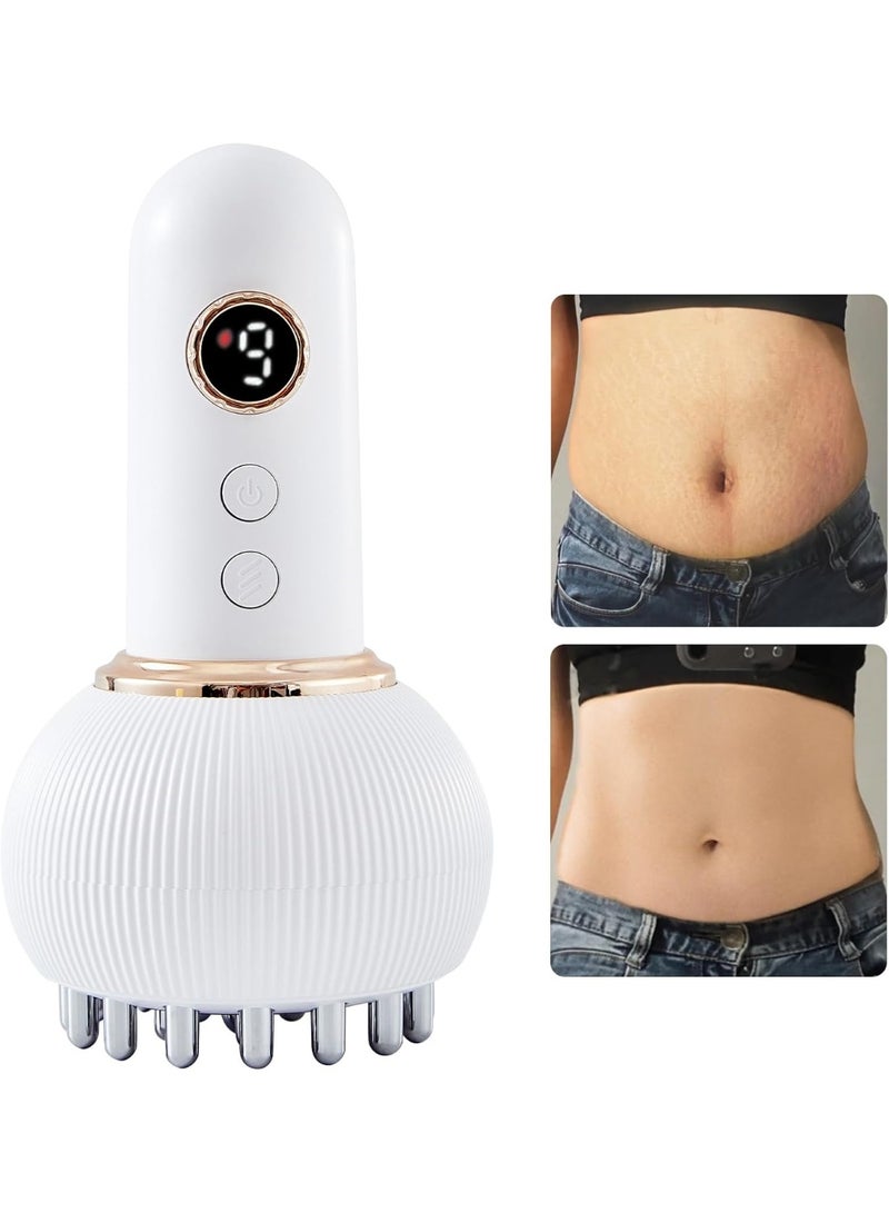 Day Wins Drainage Massager & Anti Cellulite Massage Tool, Helps Reduce Stretch Marks & Cellulite, for Legs, Arms & Belly, Body Sculpting Machine with Microcurrent, Light, Heat & Vibration - Image 1