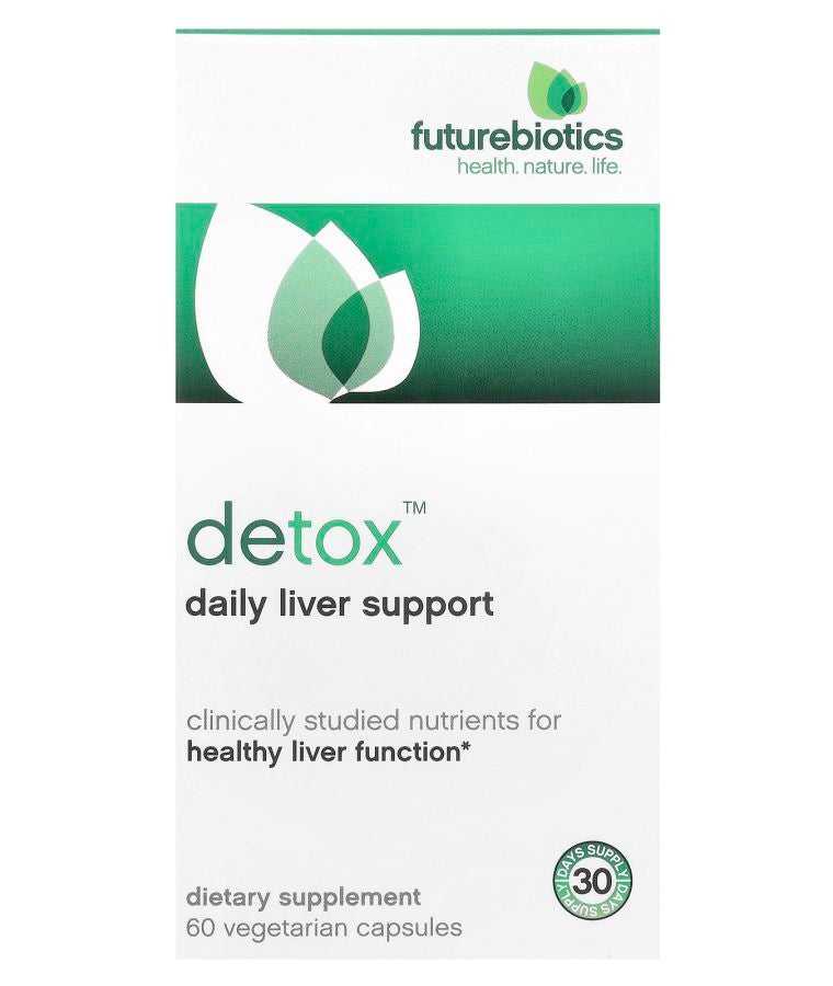 Futurebiotics Detox™ Daily Liver Support 60 Vegetarian Capsules