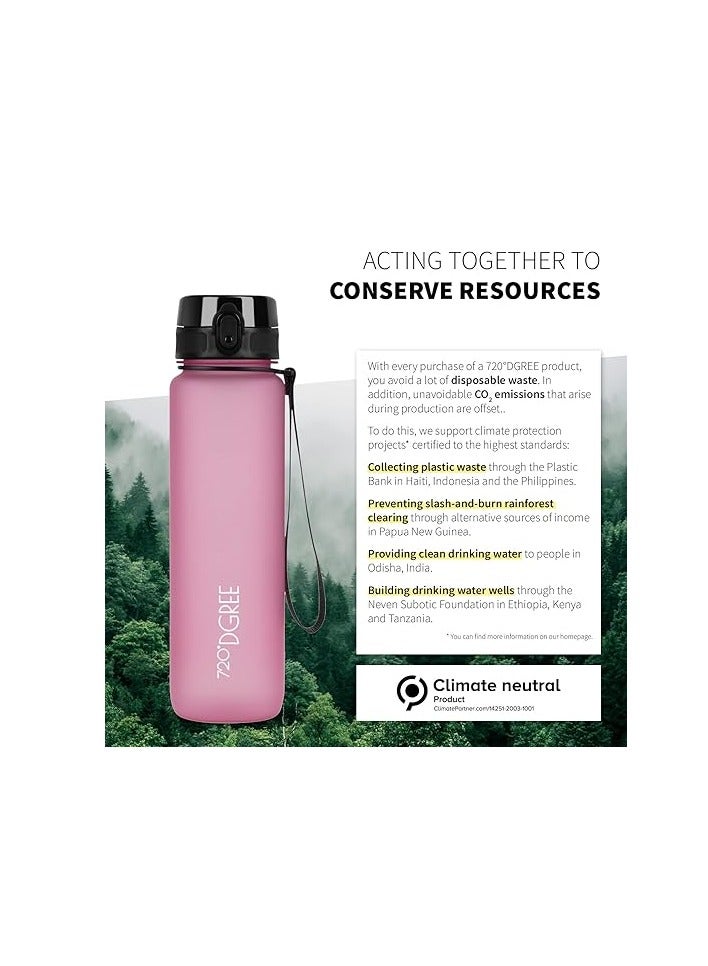 720°DGREE Water Bottle uberBottle + Fruit Infuser – 1L BPA-Free, Leakproof – Reusable Tritan Sports Bottle for Fitness, Workout, Bike, Outdoors - Image 5