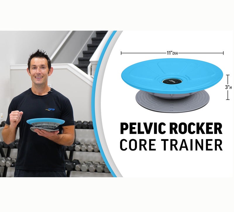 OPTP مدرب القوة OPTP للورك – قرص التوازن لاستقرار الجذع، تدريب قاع الحوض، وتمارين البطن - مدرب تمارين القوة لاستقرار الجذع - Image 2