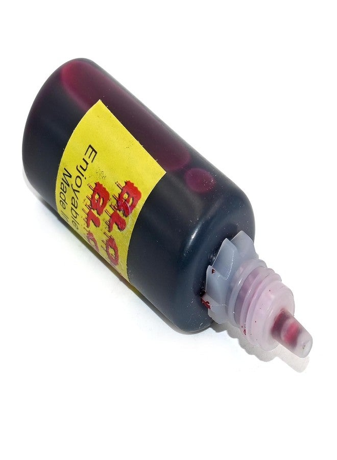 Rock World Party Decoration Halloween Red Fake Blood | 30ML (Pack of 1) - Image 3