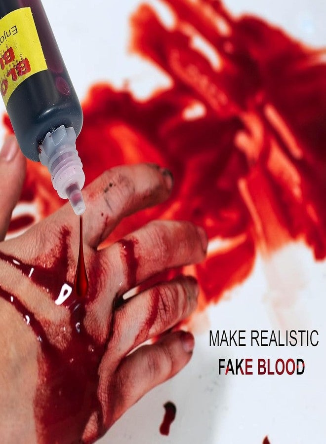 Rock World Party Decoration Halloween Red Fake Blood | 30ML (Pack of 1) - Image 4