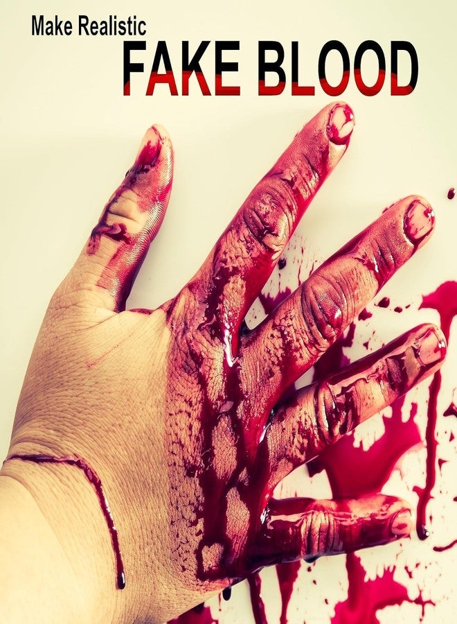 Rock World Party Decoration Halloween Red Fake Blood | 30ML (Pack of 1) - Image 5