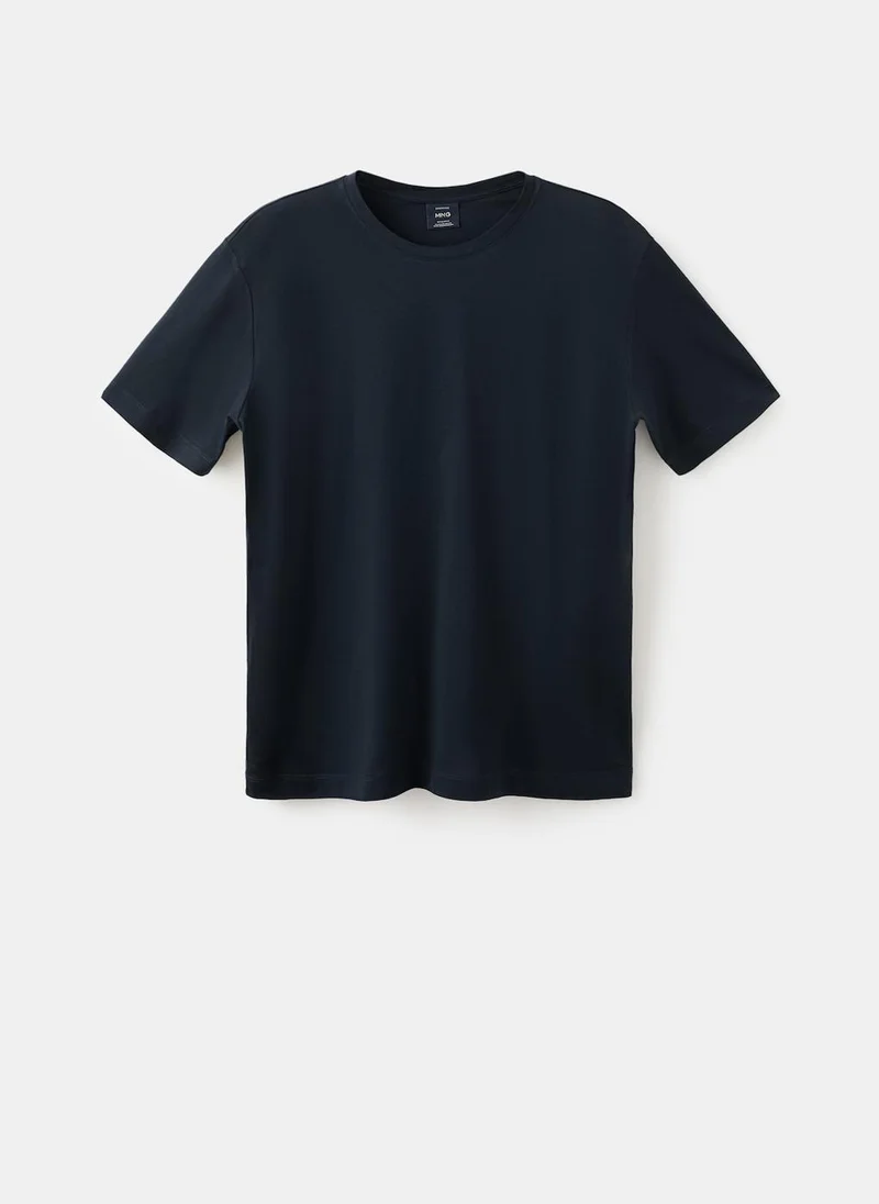 Mango Man  100% cotton T-shirt regular fit for Men | Best Price UAE