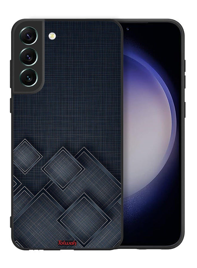 Tolwak غطاء واقي لهاتف سامسونج جالاكسي S21 بلس 5G بنمط مربعات على القماش - Image 2