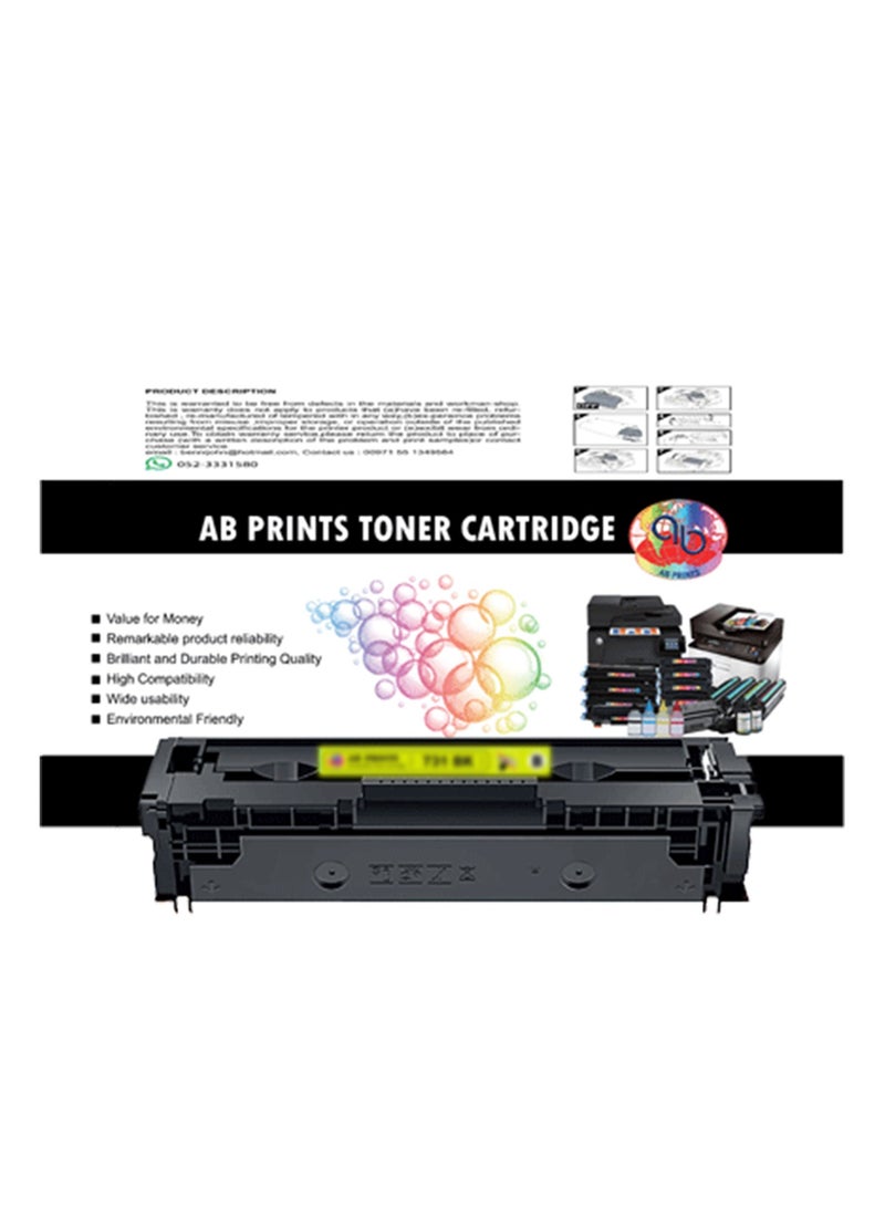 067 Yellow This Compatible toner cartridge is suitable for Printer i-Sensys MF651Cw, MF655Cdw, MF657Cdw, LBP633Cdw, LBP631Cw 067 Yellow