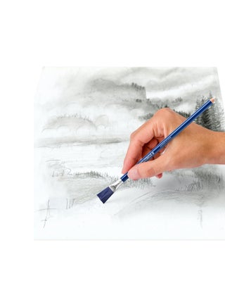 1-Piece Mars Rasor Eraser Pencil With Brush For Pinpoint Erasing - view 2