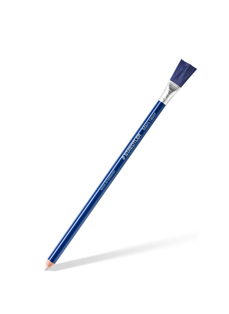 STAEDTLER - 1-Piece Mars Rasor Eraser Pencil With Brush For Pinpoint Erasing - Image 1
