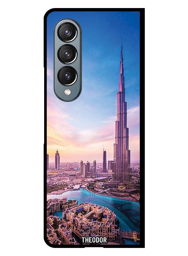 Protective Case Cover For Samsung Galaxy Fold 4 Burj Khalifa
