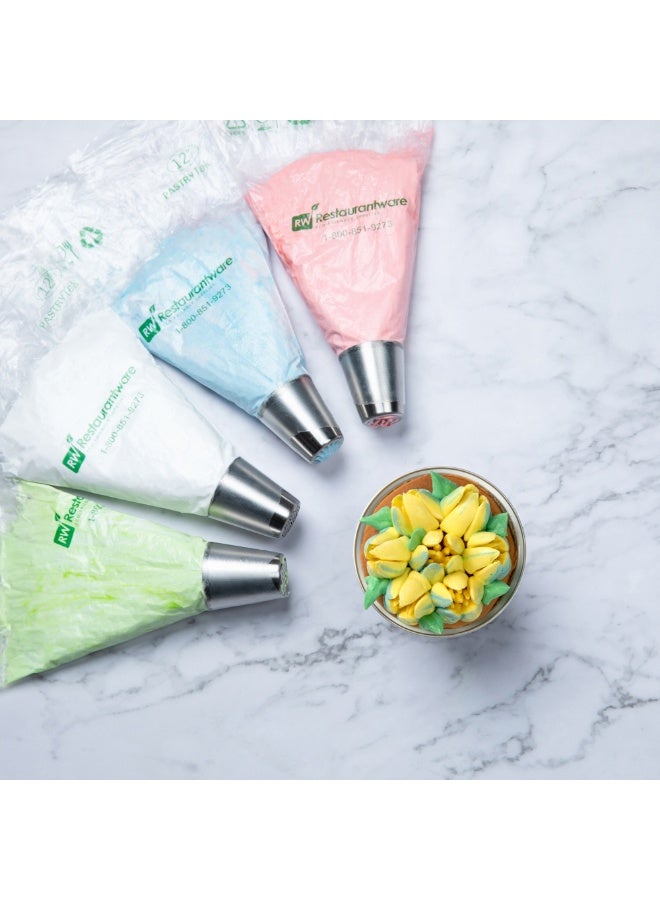 Restaurantware Russian Piping Tip, 1 Lily Cake Decor Piping Tip - #51, Corrosion-Resistant, Stainless Steel Decorating Tip For Frosting, Dishwashable, Decorate Cupcakes, Cakes, or Cookies - Image 3