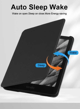 غطاء Slimshell Case Cover لأجهزة Kindle 6 بوصة من الجيل الحادي عشر 2024/2022 (لا يناسب أجهزة Kindle Paperwhite أو Oasis)، غطاء Smart Shell Cover مزود بوظيفة السكون/الاستيقاظ التلقائي - view 3