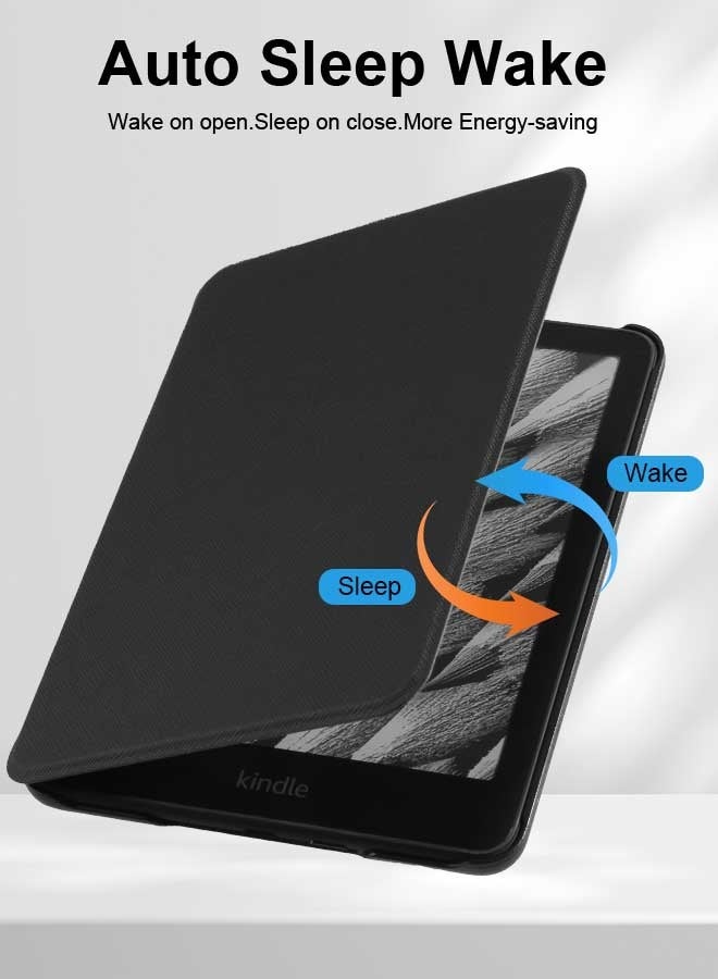 Tersely Slimshell Case Cover for All-New Kindle 6" 11th Generation 2024/2022 Release (Will not fit Kindle Paperwhite or Oasis), Smart Shell Cover with Auto Sleep/Wake Function - Image 3