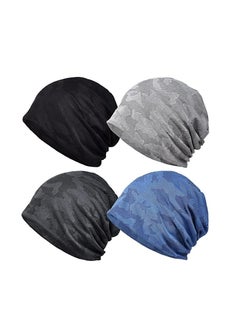 Excefore Cotton Face Bandanas for Sports Headwear Headband Neck Gaiter Chemo Cap Hair Loss Beanie Nightcap  - Image 1
