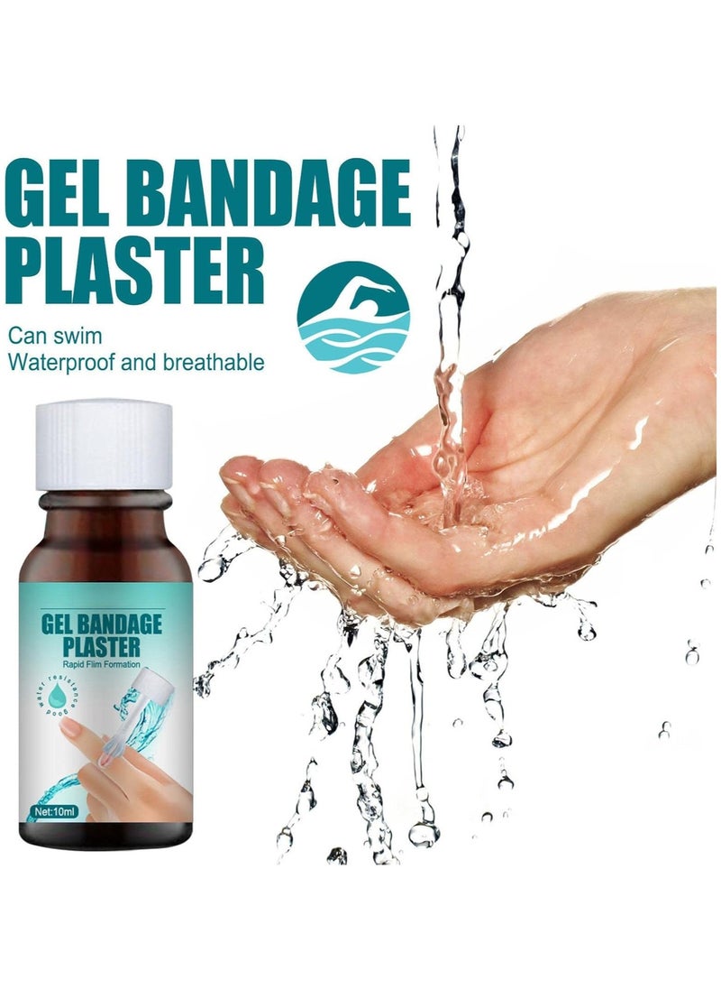 SOUTH MOON - Upgrade Liquid Bandage - Skin Protecter Wound Care Bandage - Waterproof and Breathable Gel Plaster for Small Cuts Calluses and Dry Cracked Skin | 10ML - Image 1