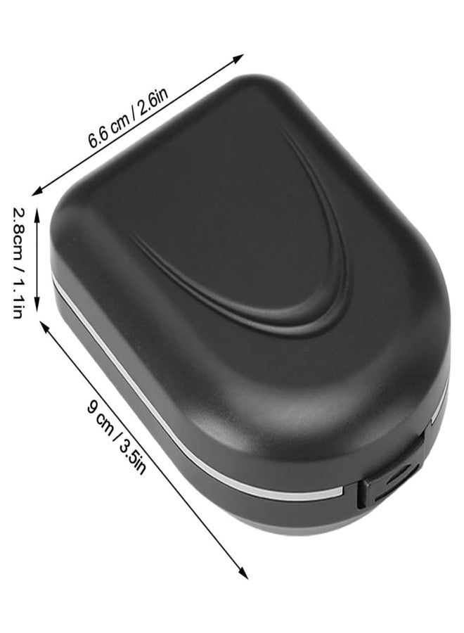 Aika Hearing Aid Case, Waterproof Portable Hard Case for Hearing Aids (Black) - Image 4