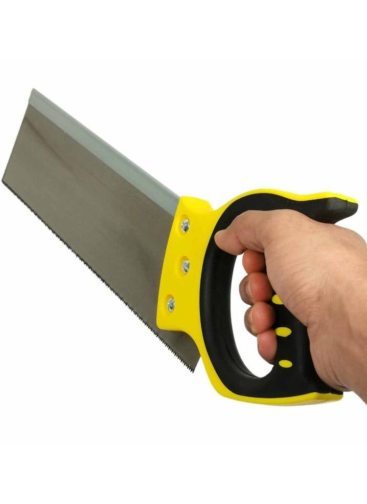 Wheat - 13 inch Tenon Saw With Saw Stand for Cross Cutting 325mm 13tpi Wood Cutting Saw - Image 1