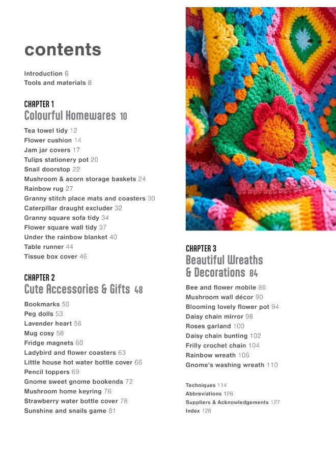 null - Get Hooked on Crochet: 35 easy projects: Fun and colourful patterns for beginners - Image 1