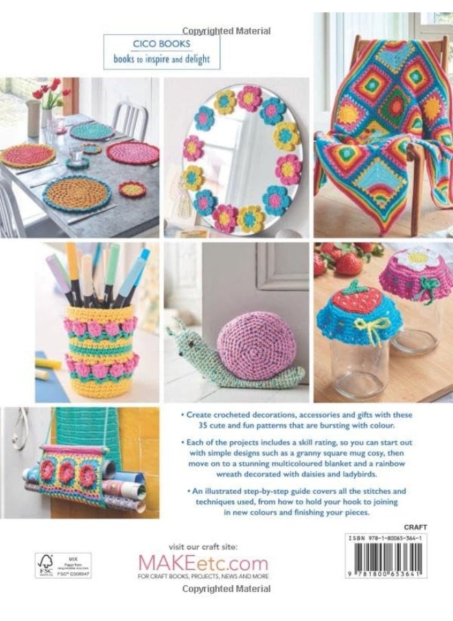 null - Get Hooked on Crochet: 35 easy projects: Fun and colourful patterns for beginners - Image 1