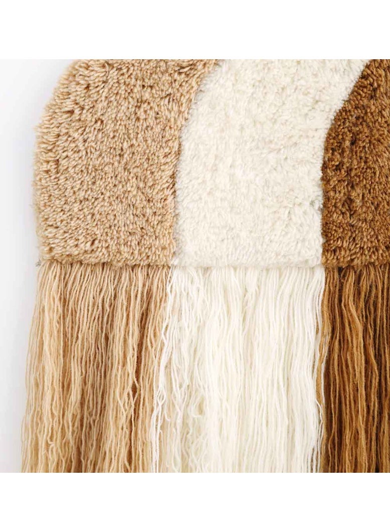 Ramsha Handmade Wall Hanging wall decor for bedroom living room WH-067 wool wall rug 80x125 cm - Image 4