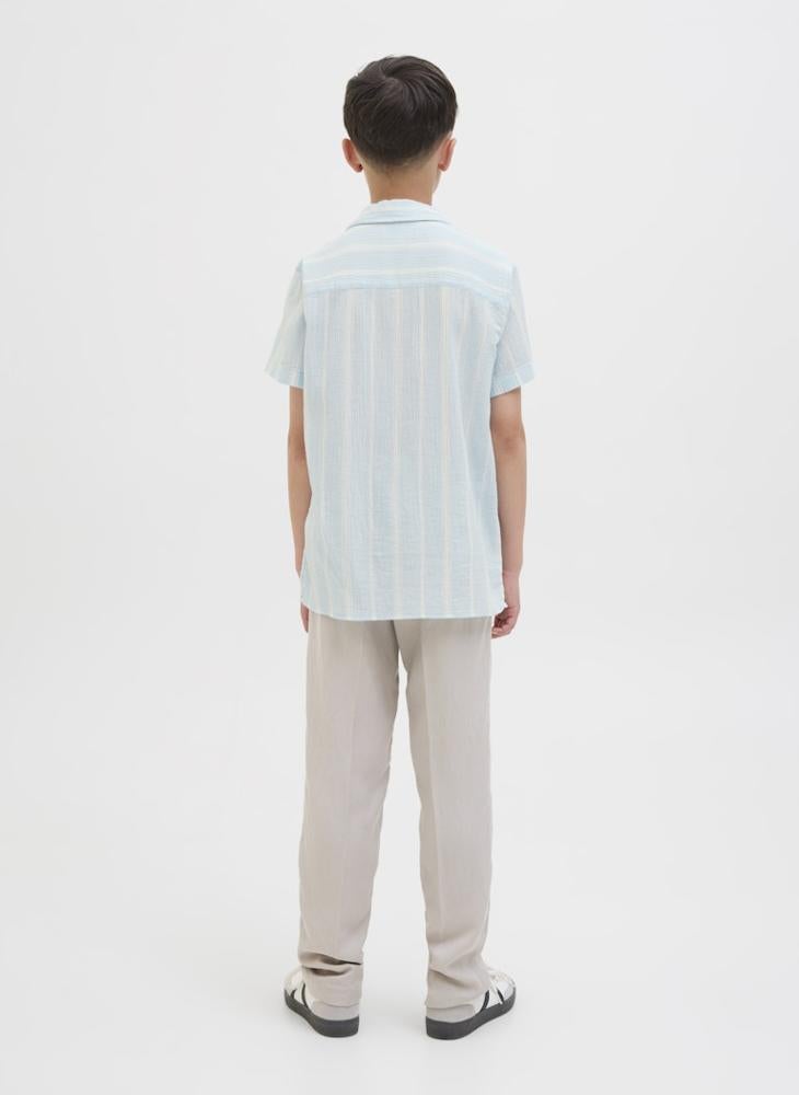 Jack & Jones Junior Kids Stripe Shirt  - Image 2